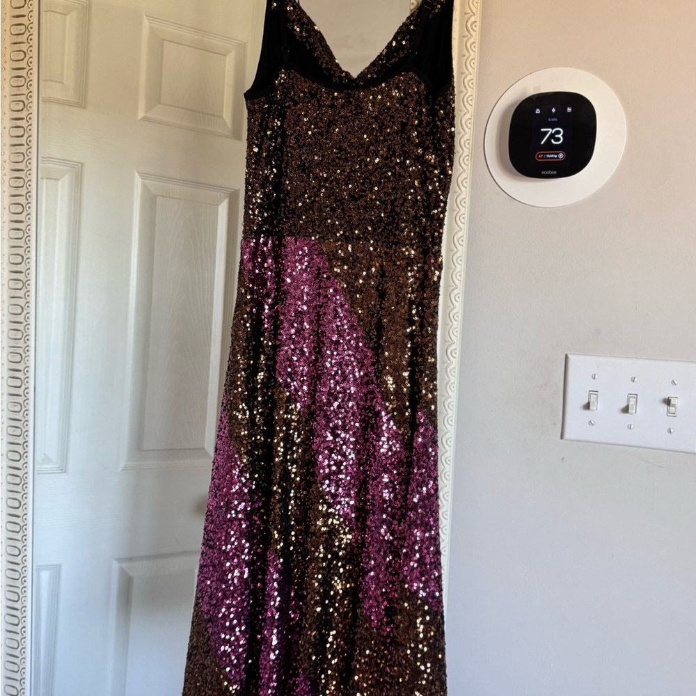 Bl-nk Rossellini violet sequence dress - Picture 9 of 11